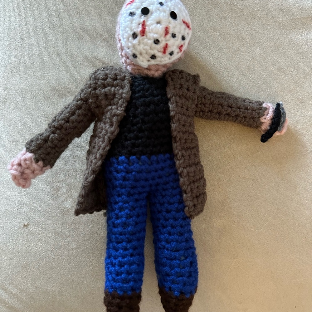 Crochet doll Jason Vorhies